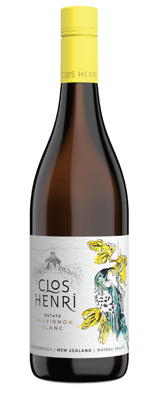 Clos Henri Estate Sauvignon Blanc 2024  Front Bottle Shot