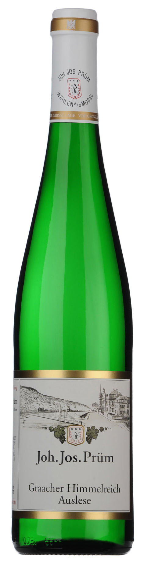 J.J. Prum Graacher Himmelreich Riesling Auslese 2023  Front Bottle Shot