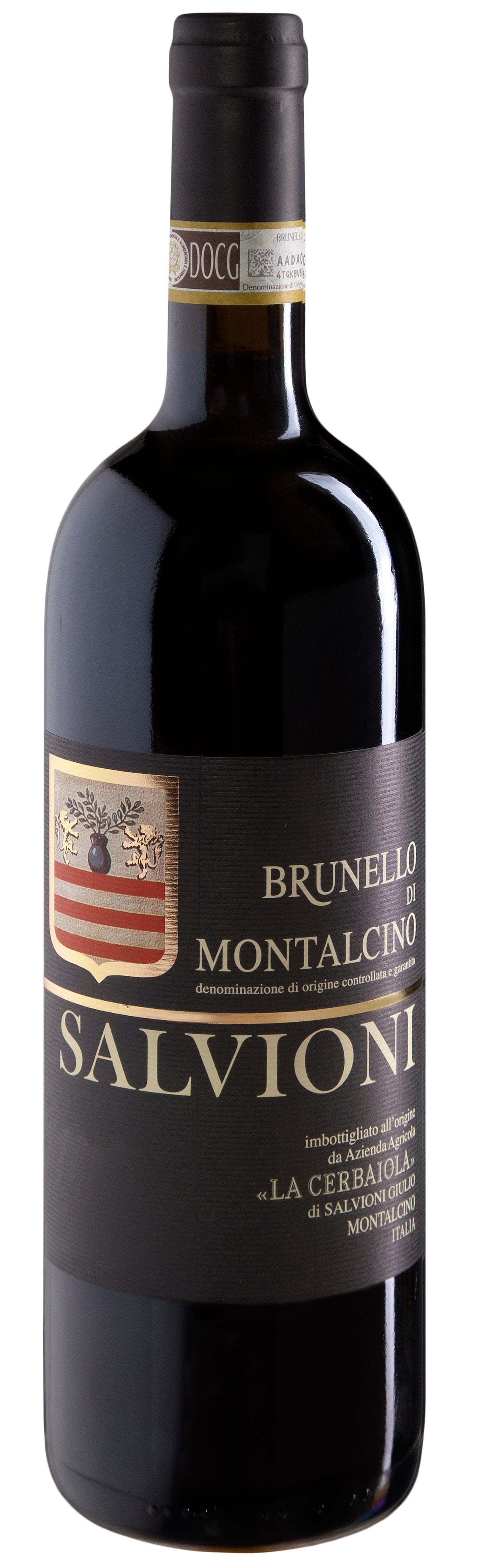 Salvioni Brunello di Montalcino 2019  Front Bottle Shot