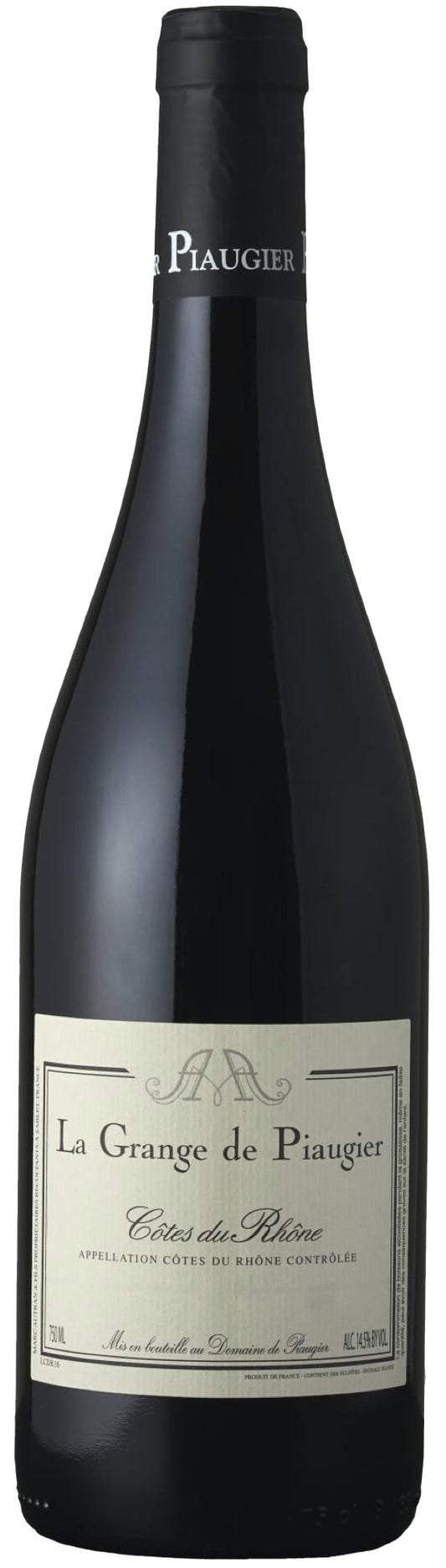 Domaine de Piaugier Cotes du Rhone La Grange de Piaugier 2020  Front Bottle Shot