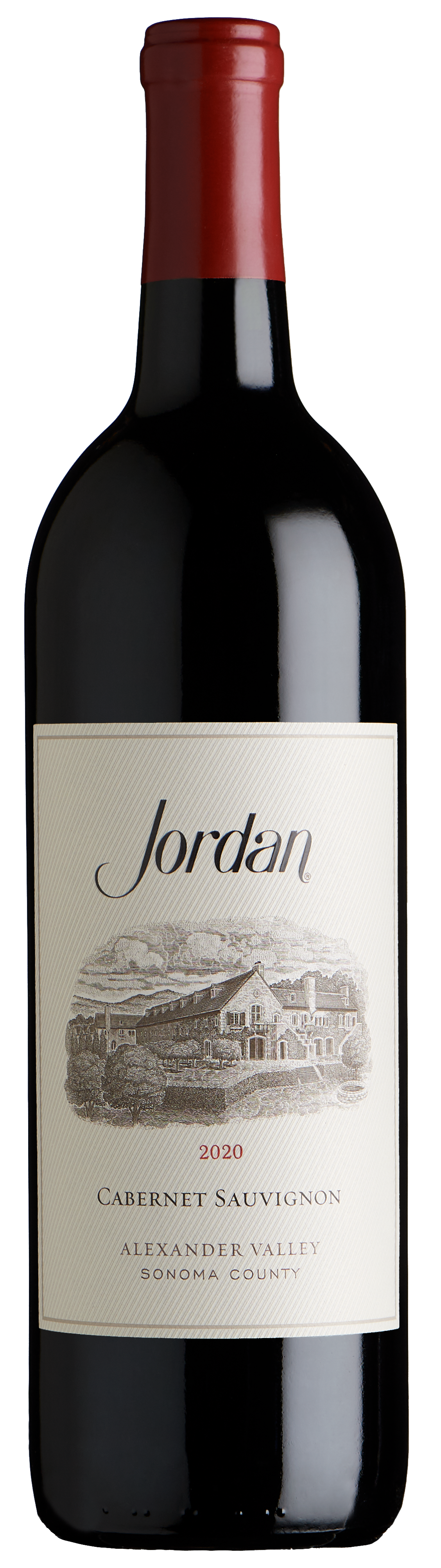 Jordan Cabernet Sauvignon 2020  Front Bottle Shot
