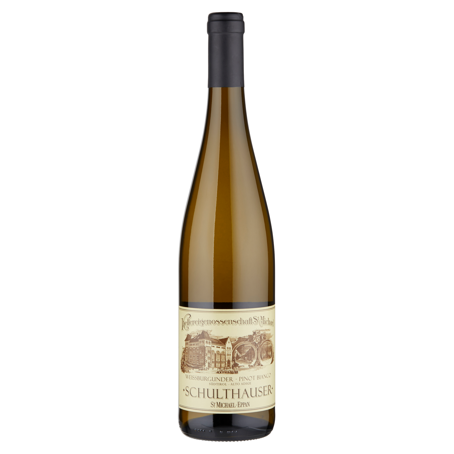 St. Michael-Eppan Schulthauser Pinot Bianco 2022  Front Bottle Shot