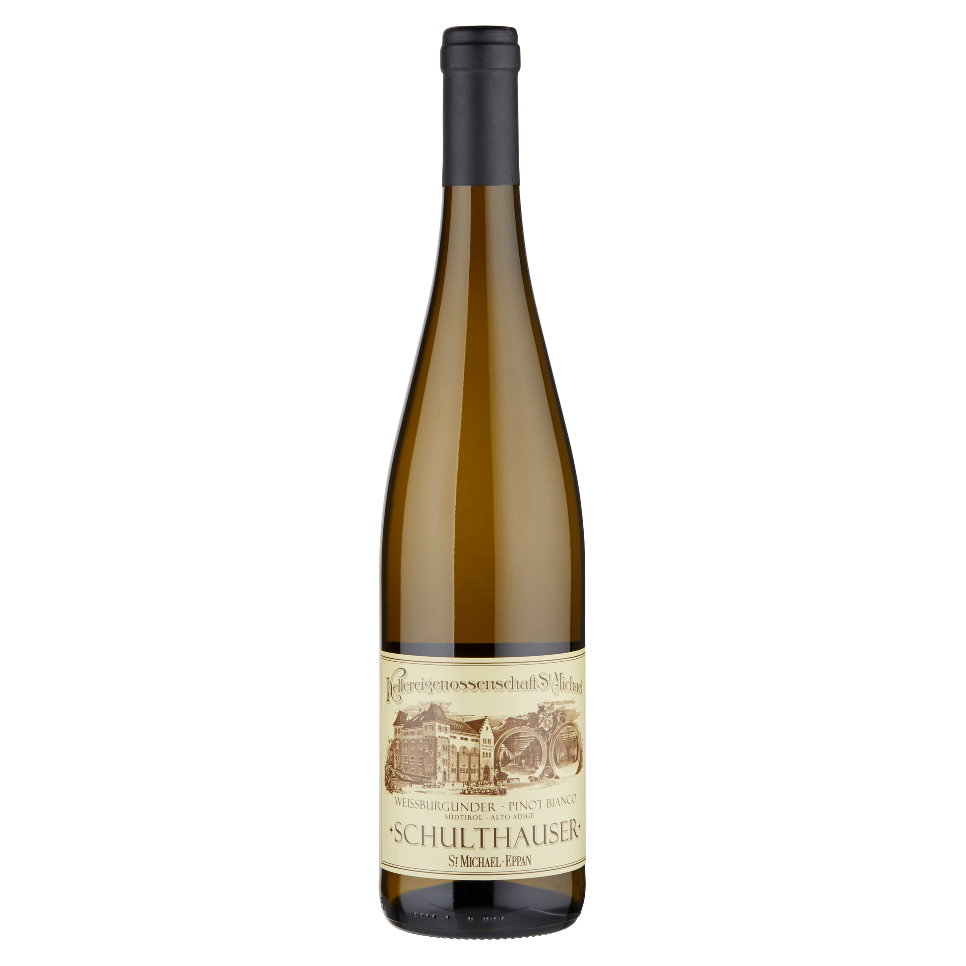 St. Michael-Eppan Schulthauser Pinot Bianco 2022  Front Bottle Shot