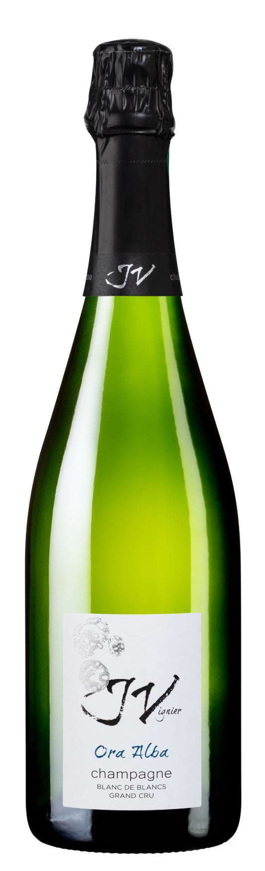 J. Vignier Ora Alba Blanc de Blancs Grand Cru Brut  Front Bottle Shot