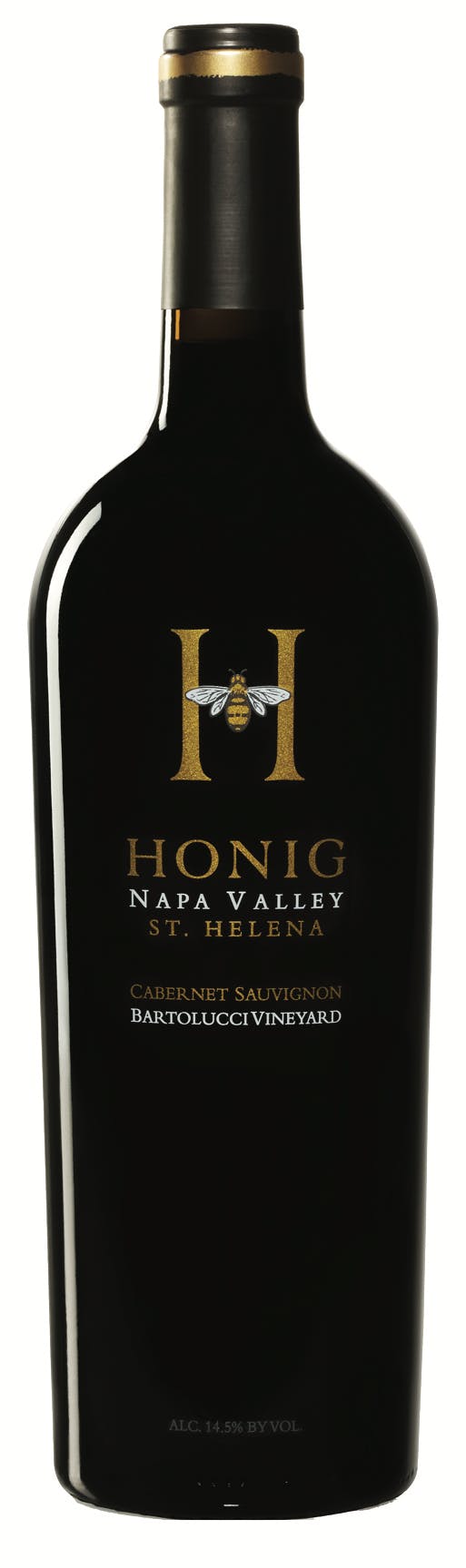 Honig Bartolucci Vineyard Cabernet Sauvignon 2021  Front Bottle Shot
