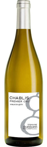 Domaine Frederic & Celine Gueguen Chablis Vaucoupin Premier Cru 2020  Front Bottle Shot