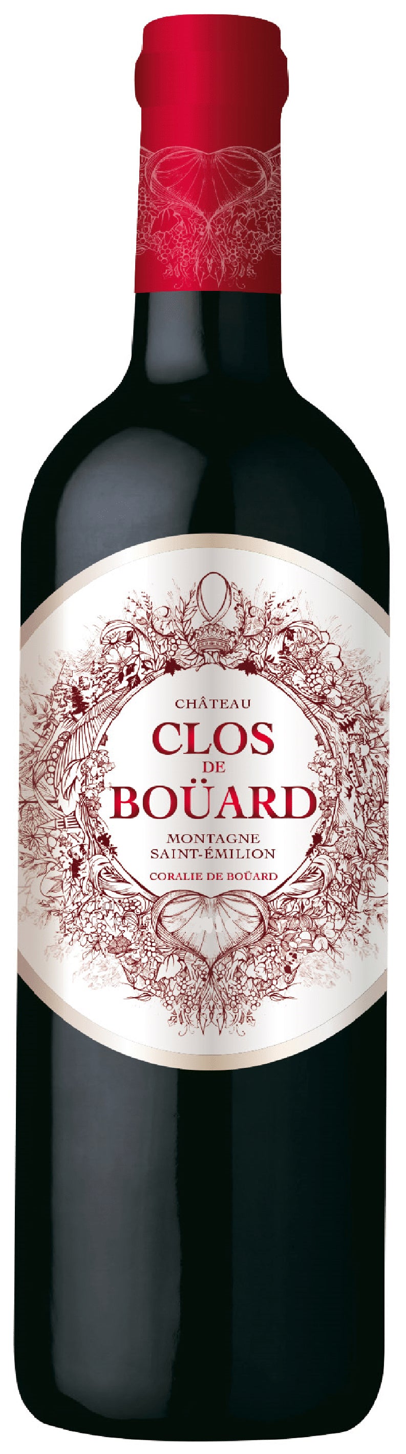 Chateau Clos de Bouard Montagne St.-Emilion 2021  Front Bottle Shot
