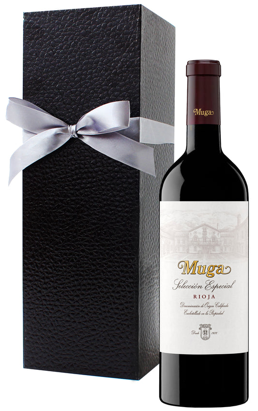 Bodegas Muga Seleccion Especial with the Black Gift Box