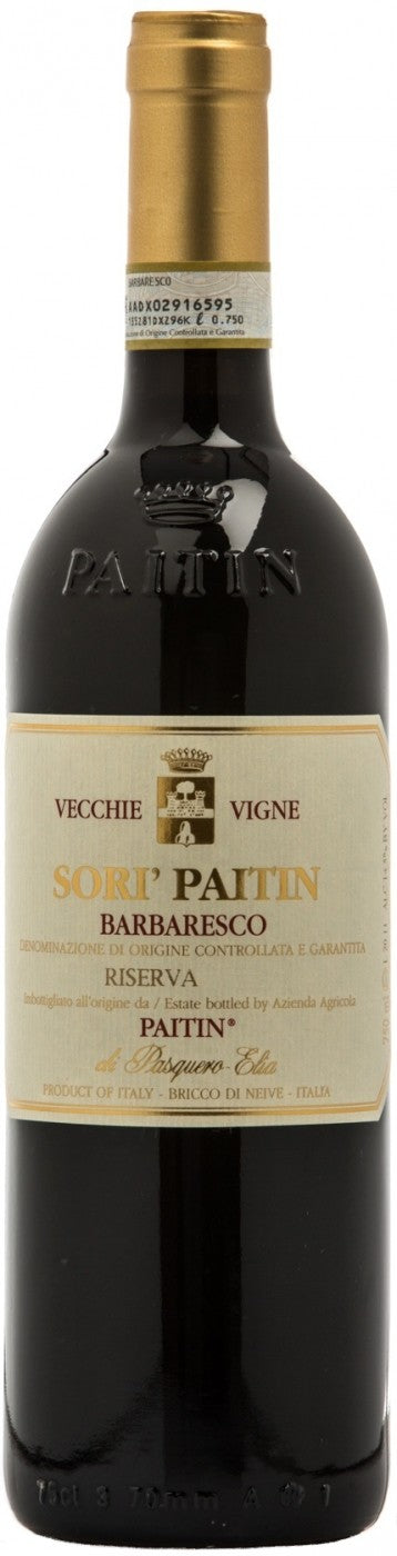Paitin Barbaresco Sori Paitin Vecchie Vigne Riserva 2019  Front Bottle Shot