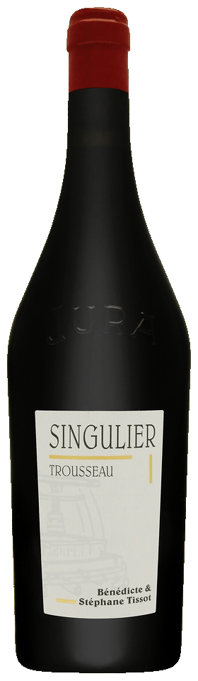 Benedicte et Stephane Tissot Singulier Trousseau 2022  Front Bottle Shot