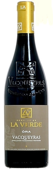 Domaine de la Verde Vacqueyras Ora 2021  Front Bottle Shot