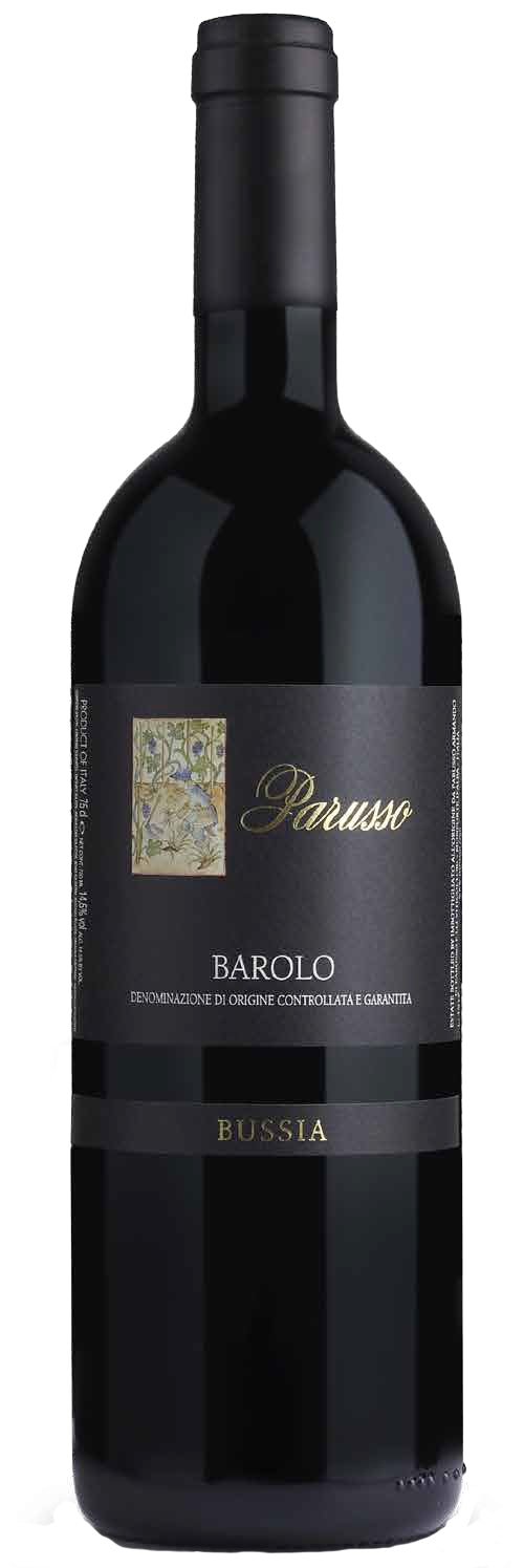 Parusso Barolo Bussia 2018  Front Bottle Shot