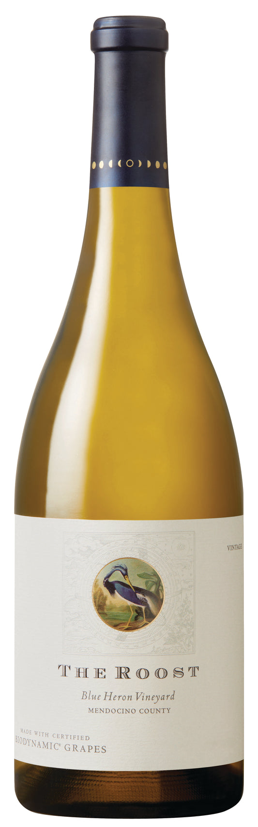 Bonterra The Roost Biodynamic Single Vineyard Chardonnay 2022  Front Bottle Shot