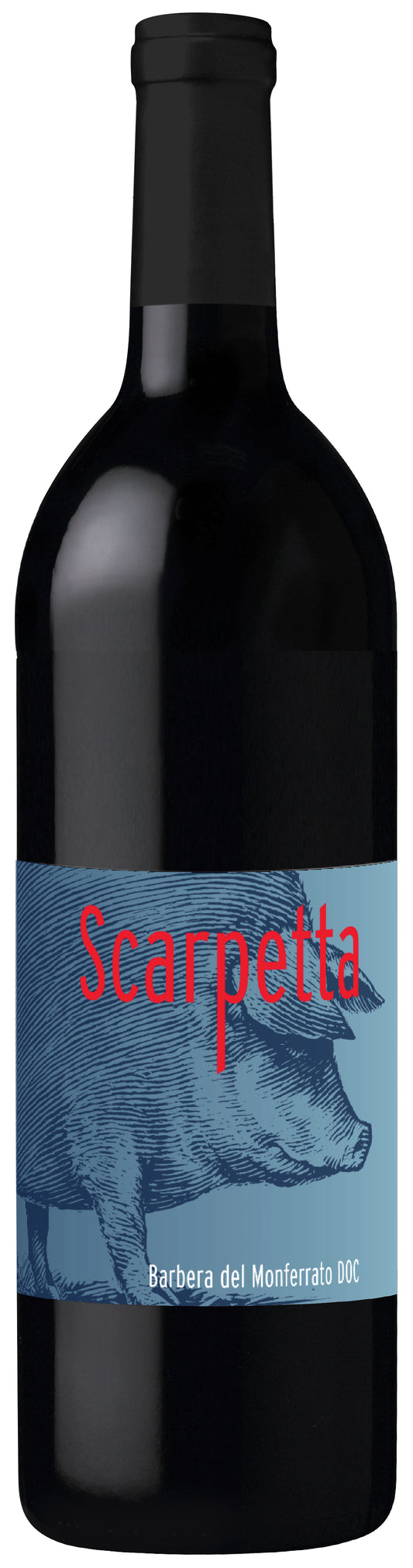 Scarpetta Barbera del Monferrato 2023  Front Bottle Shot