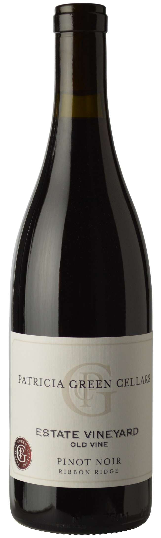 Patricia Green Estate Old Vine Pinot Noir 2022  Front Bottle Shot