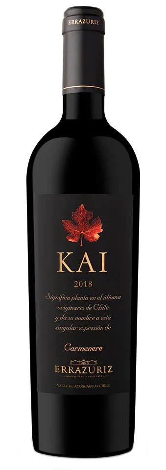 Errazuriz Kai Carmenere 2018  Front Bottle Shot