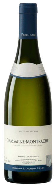Domaine Fernand & Laurent Pillot Chassagne-Montrachet 2022  Front Bottle Shot