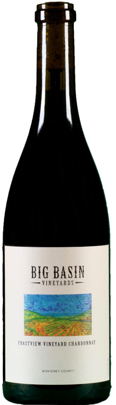 Big Basin Coastview Vineyard Chardonnay 2017  Front Bottle Shot