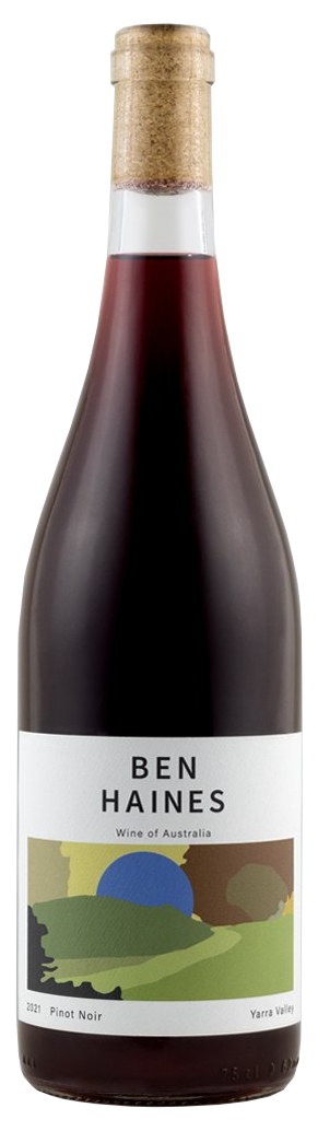 Ben Haines Pinot Noir 2021  Front Bottle Shot