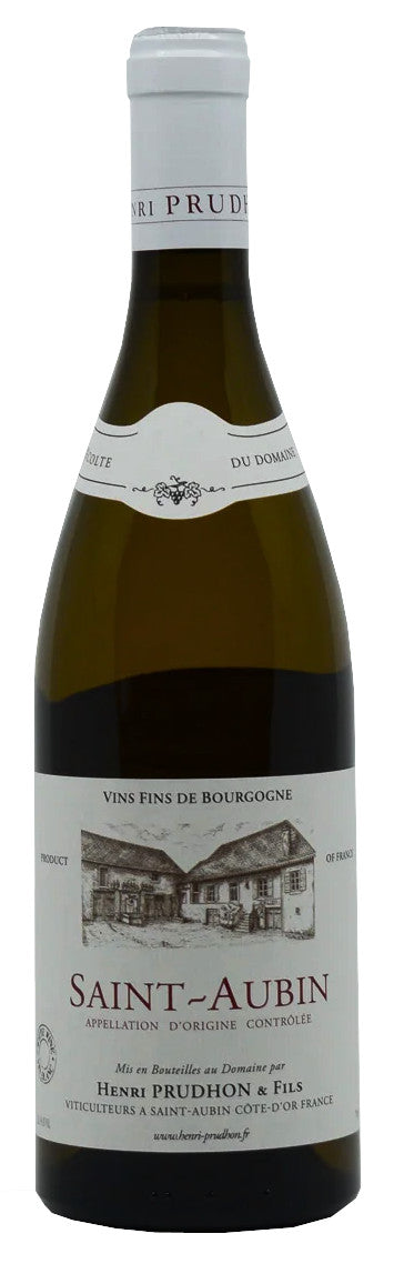 Domaine Henri Prudhon Saint-Aubin Blanc 2022  Front Bottle Shot