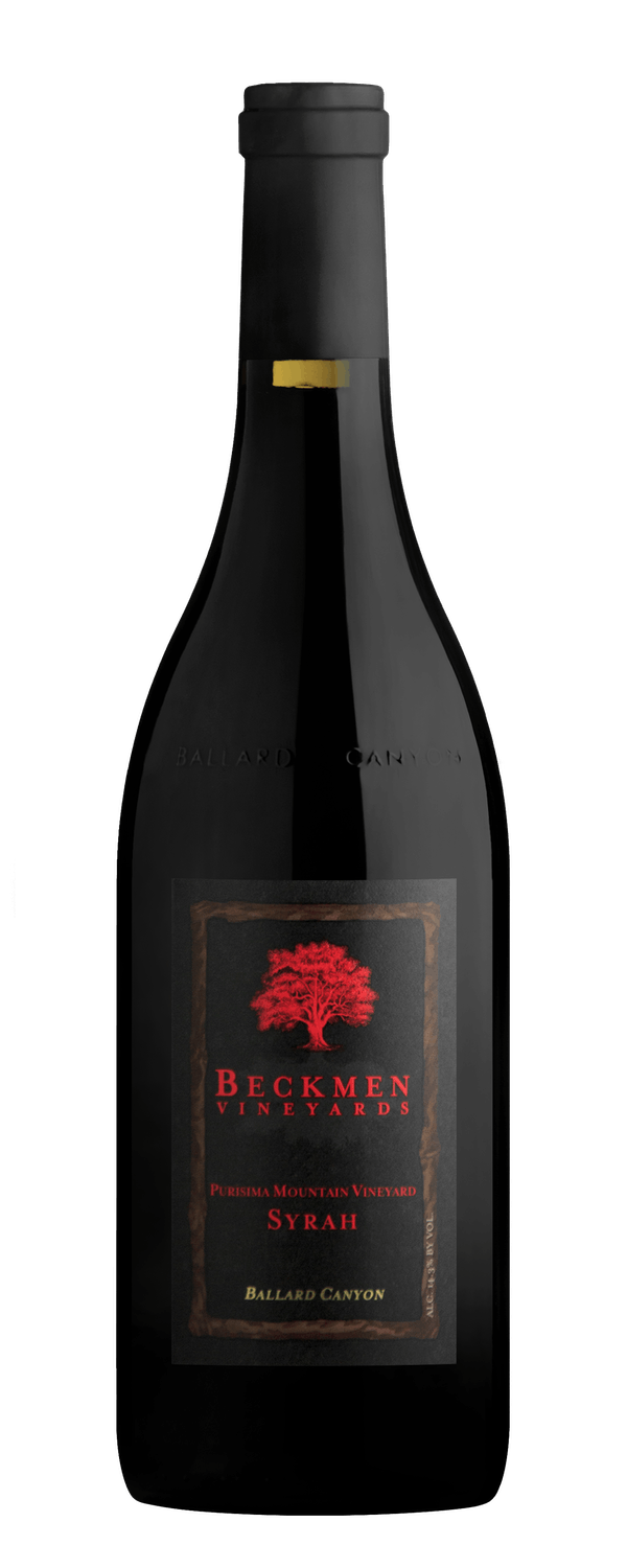Beckmen Purisima Mountain Vineyard Syrah 2020  Front Bottle Shot