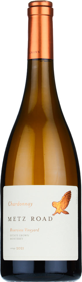 Metz Road Chardonnay 2021  Front Bottle Shot