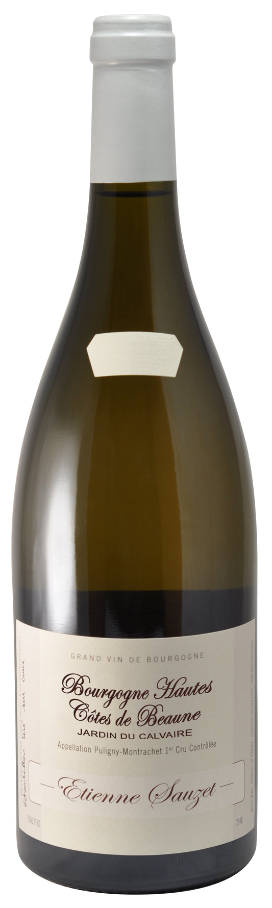 Domaine Etienne Sauzet Bourgogne Hautes Cotes de Beaune Jardin du Calvaire Blanc 2022  Front Bottle Shot
