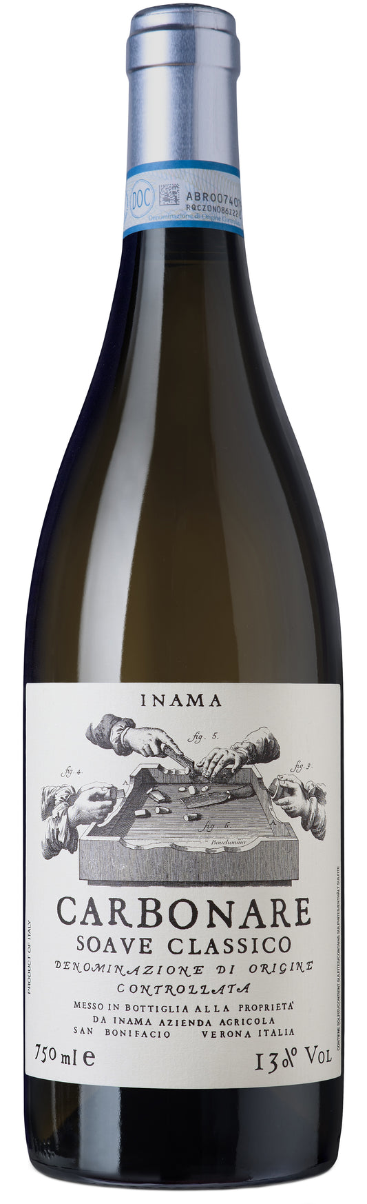 Inama Vigneti di Carbonare Soave Classico 2020  Front Bottle Shot