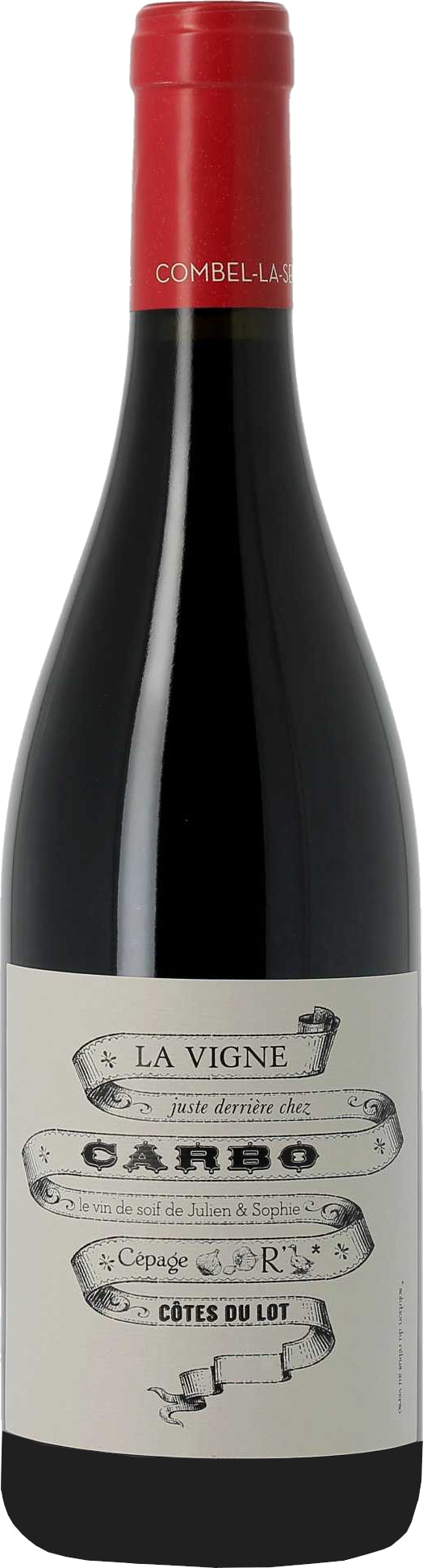 Chateau Combel-La-Serre Derriere Chez Carbo Malbec 2021  Front Bottle Shot