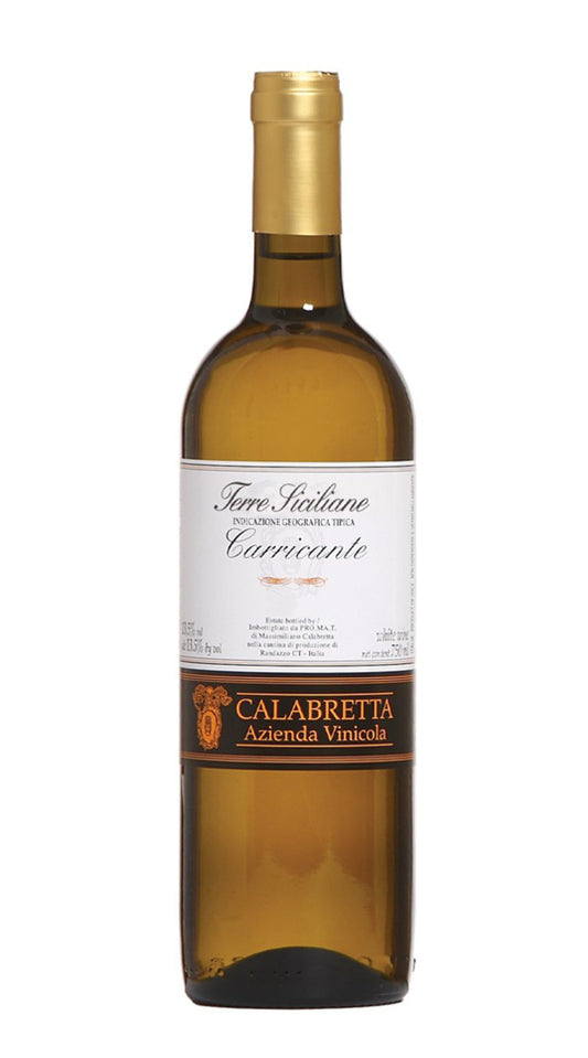 Calabretta Carricante 2022  Front Bottle Shot