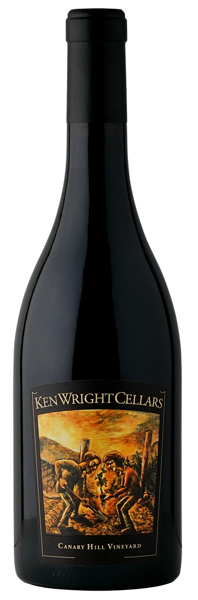 Ken Wright Cellars Canary Hill Vineyard Pinot Noir 2022  Front Bottle Shot