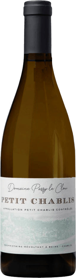 Passy le Clou Petit Chablis 2021  Front Bottle Shot