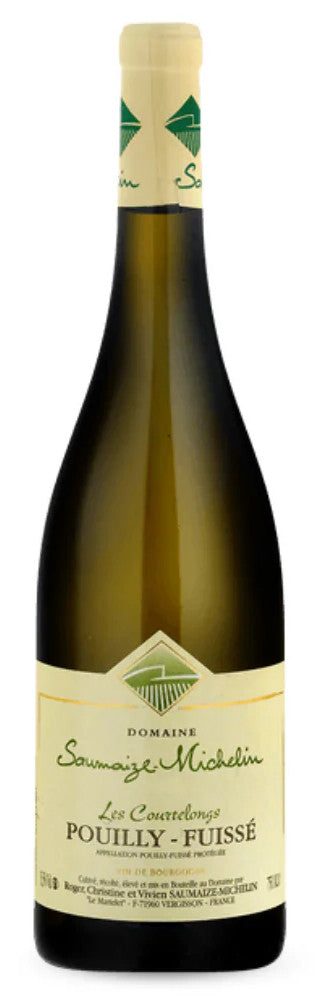 Domaine Saumaize-Michelin Pouilly-Fuisse Les Courtelongs 2023  Front Bottle Shot