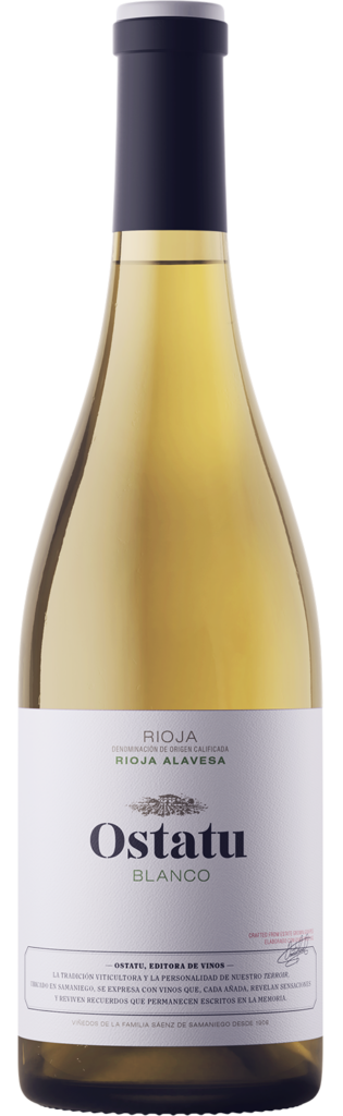 Ostatu Rioja Blanco 2023  Front Bottle Shot