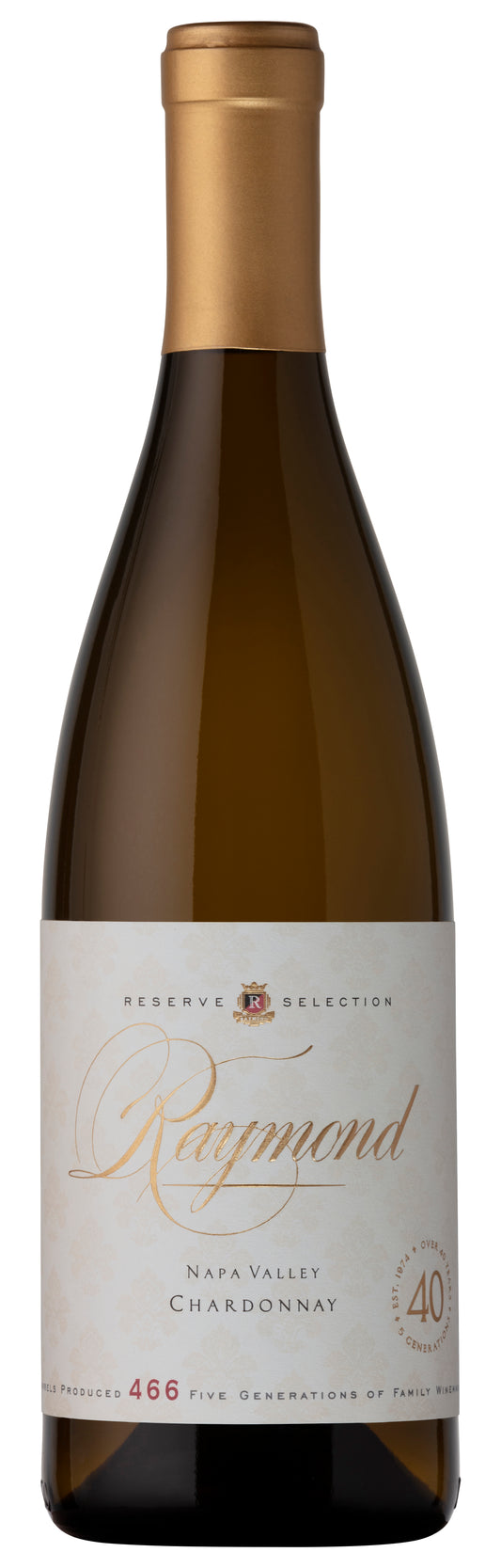 Raymond Reserve Selection Chardonnay 2022  Front Bottle Shot