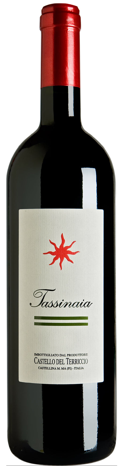 Castello del Terriccio Tassinaia 2019  Front Bottle Shot