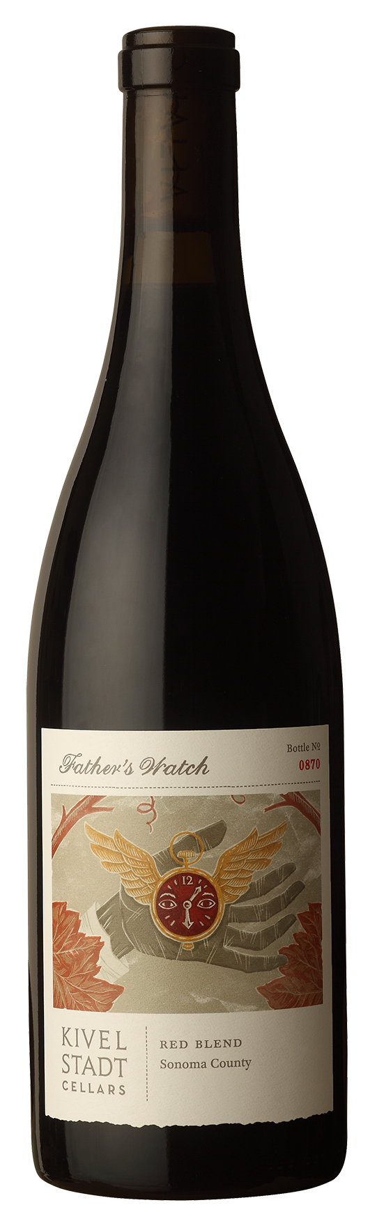 Kivelstadt Cellars Father's Watch Red Blend 2022  Front Bottle Shot