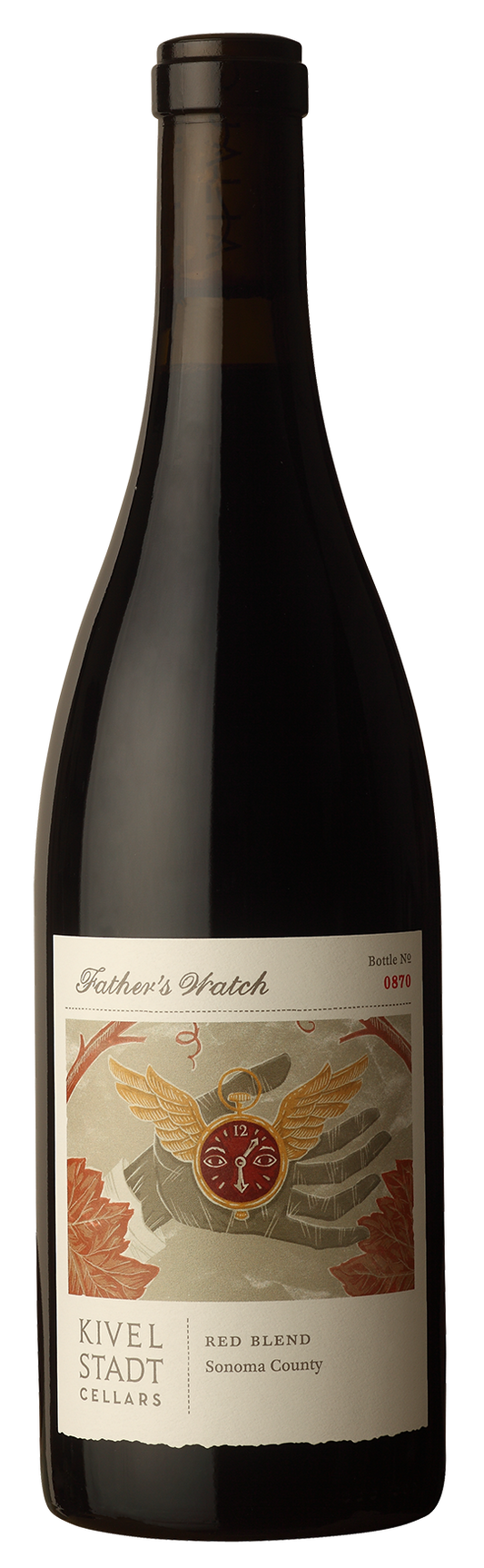 Kivelstadt Cellars Father's Watch Red Blend 2022  Front Bottle Shot