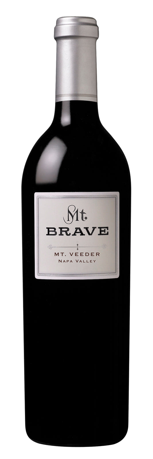 Mt. Brave Merlot 2018  Front Bottle Shot