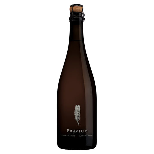 Bravium Blanc de Noirs 2021  Front Bottle Shot