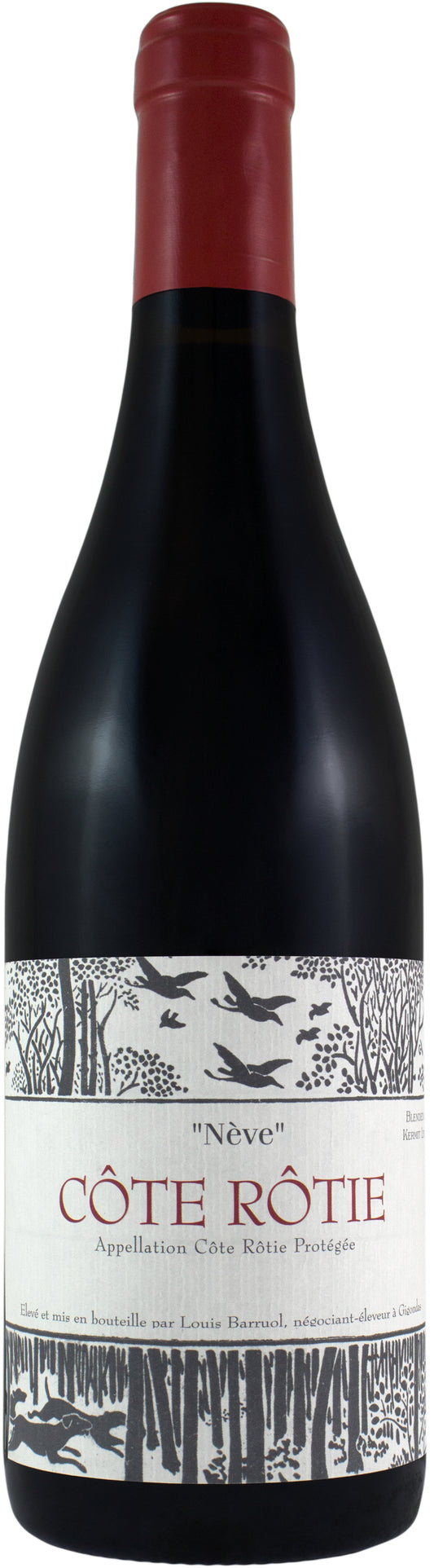 Barruol Lynch Cote Rotie Neve 2018  Front Bottle Shot