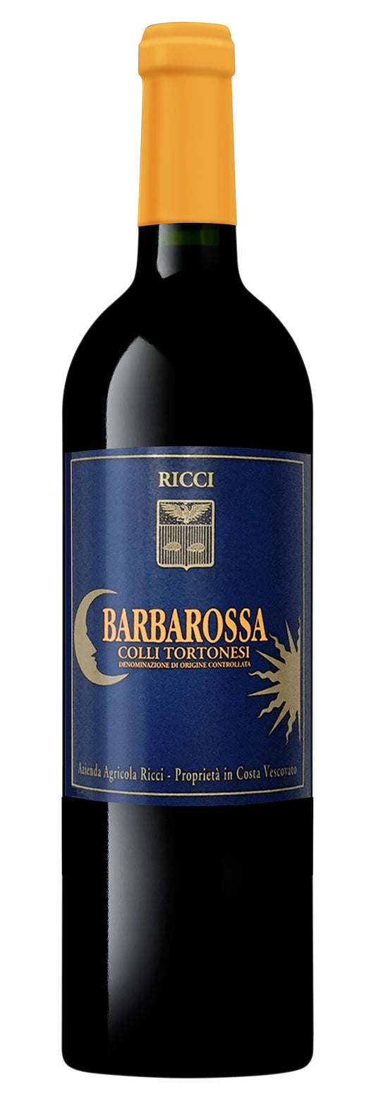 Daniele Ricci Colli Tortonesi Barbarossa Barbera 2020  Front Bottle Shot