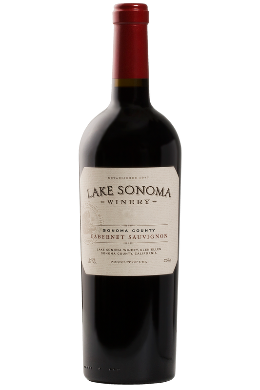 Lake Sonoma Winery Sonoma County Cabernet Sauvignon 2022  Front Bottle Shot
