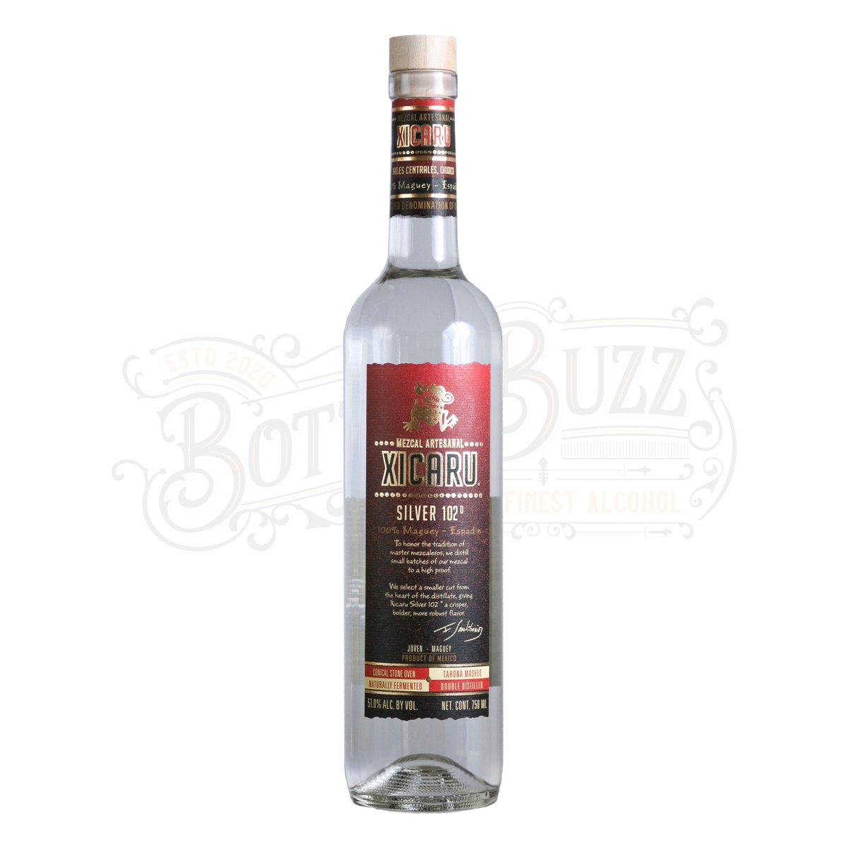 Xicaru Silver 102Âº Mezcal