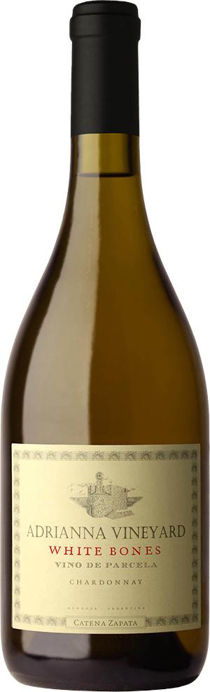 Catena Zapata Adrianna Vineyard White Bones Chardonnay 2022  Front Bottle Shot