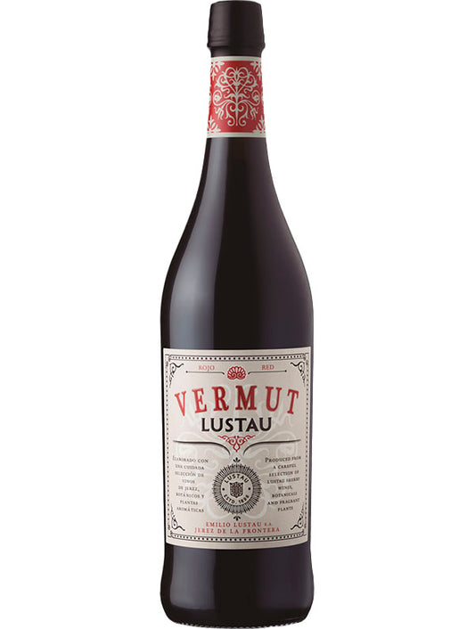 Lustau Vermut Rojo  Front Bottle Shot
