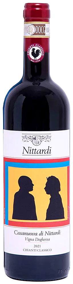 Nittardi Casanuova di Nittardi Vigna Doghessa Chianti Classico 2021  Front Bottle Shot