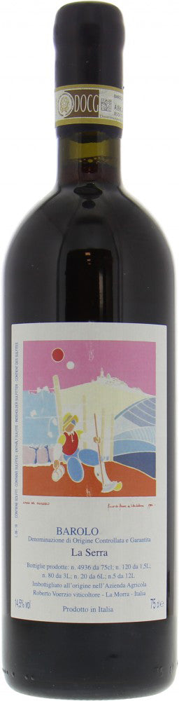 Roberto Voerzio Barolo La Serra 2017  Front Bottle Shot