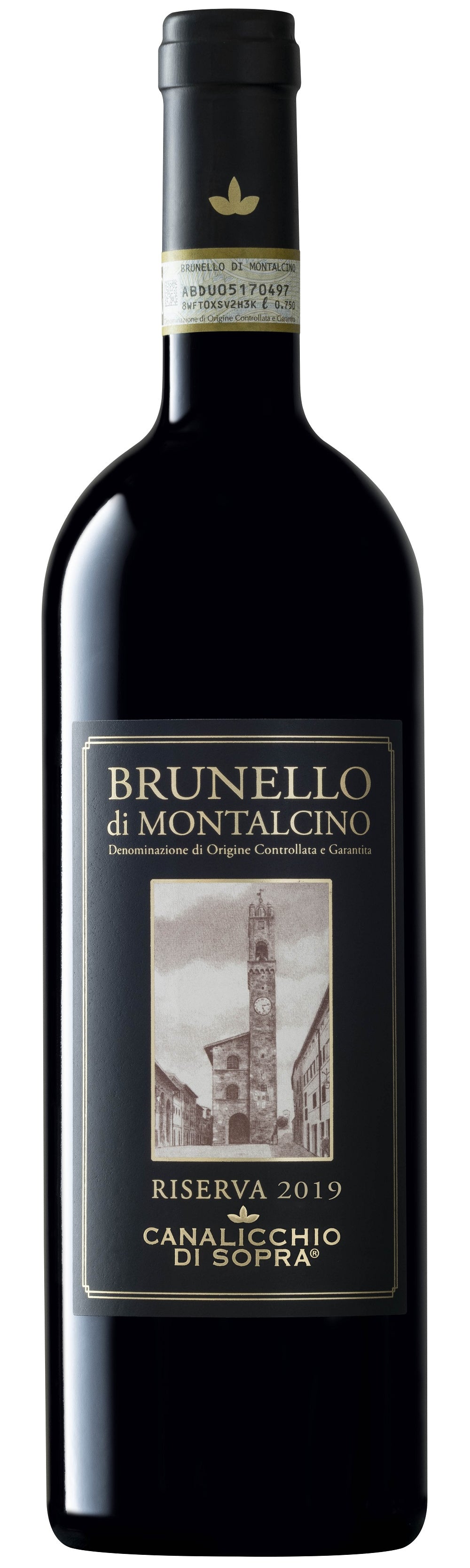 Canalicchio di Sopra Brunello di Montalcino Riserva 2019  Front Bottle Shot