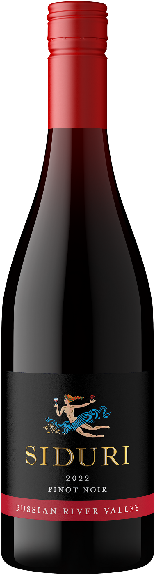 Siduri Russian River Pinot Noir 2022  Front Bottle Shot